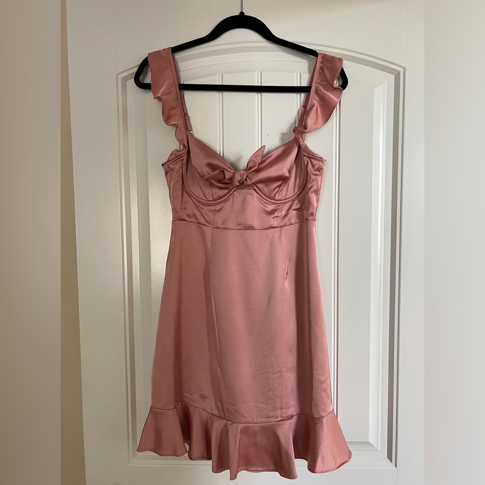 ASTR Label Women's Mini Dress Pink S size